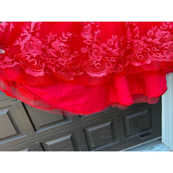 Flower Girl Bridesmaids Wedding Dress - Picture 4 of 12